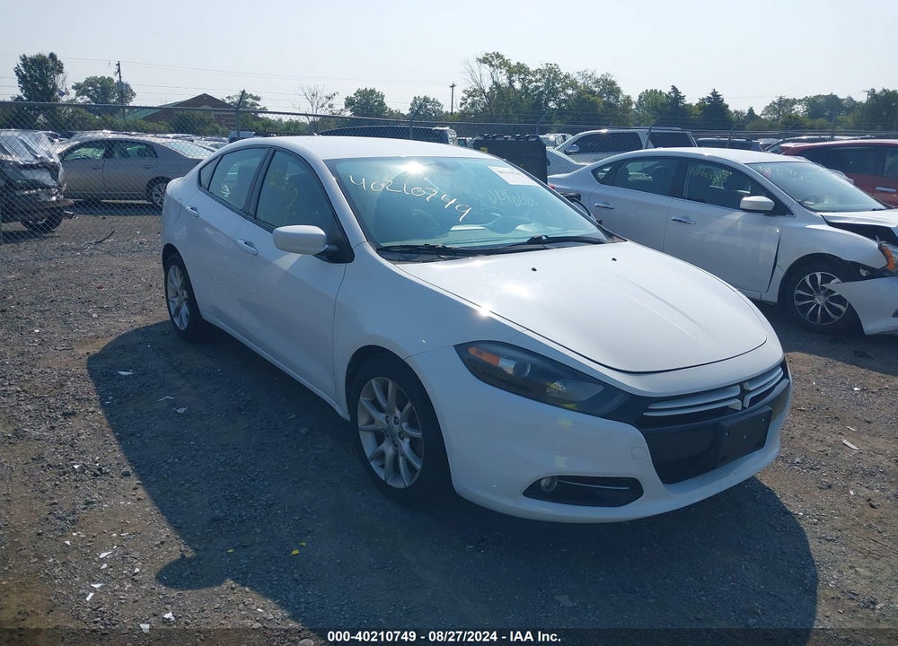 2013 DODGE DART RALLYE VIN: 1C3CDFBH4DD142779
