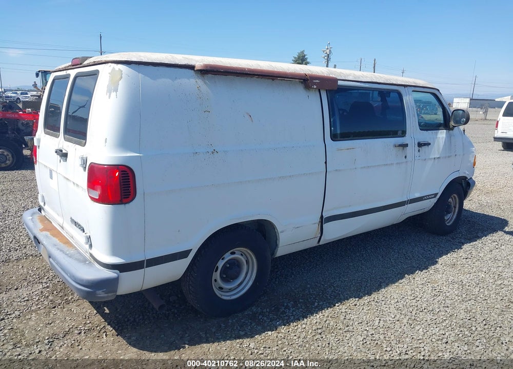 2000 DODGE RAM VAN 1500 CONVERSION VIN: 2B7HB11Y7YK153007