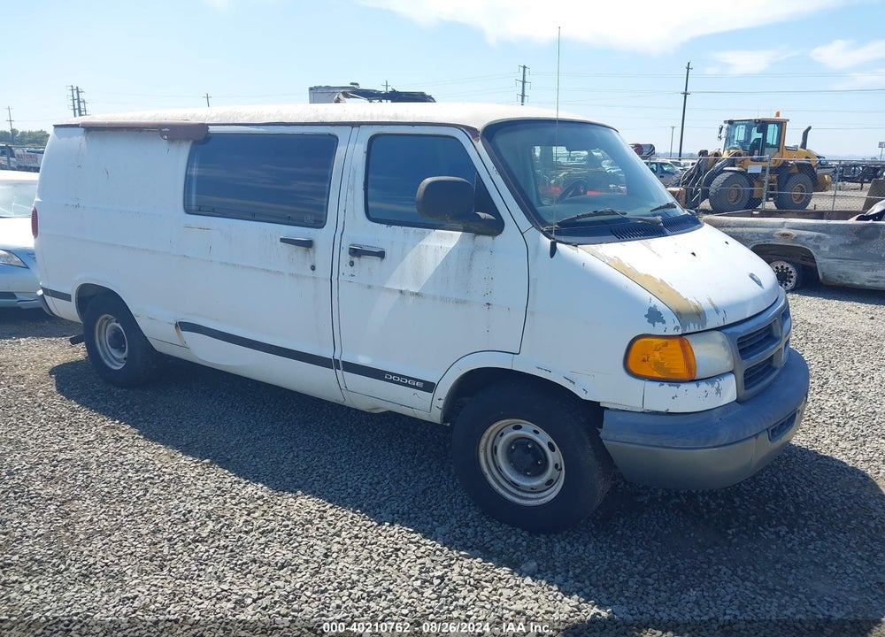 2000 DODGE RAM VAN 1500 CONVERSION VIN: 2B7HB11Y7YK153007