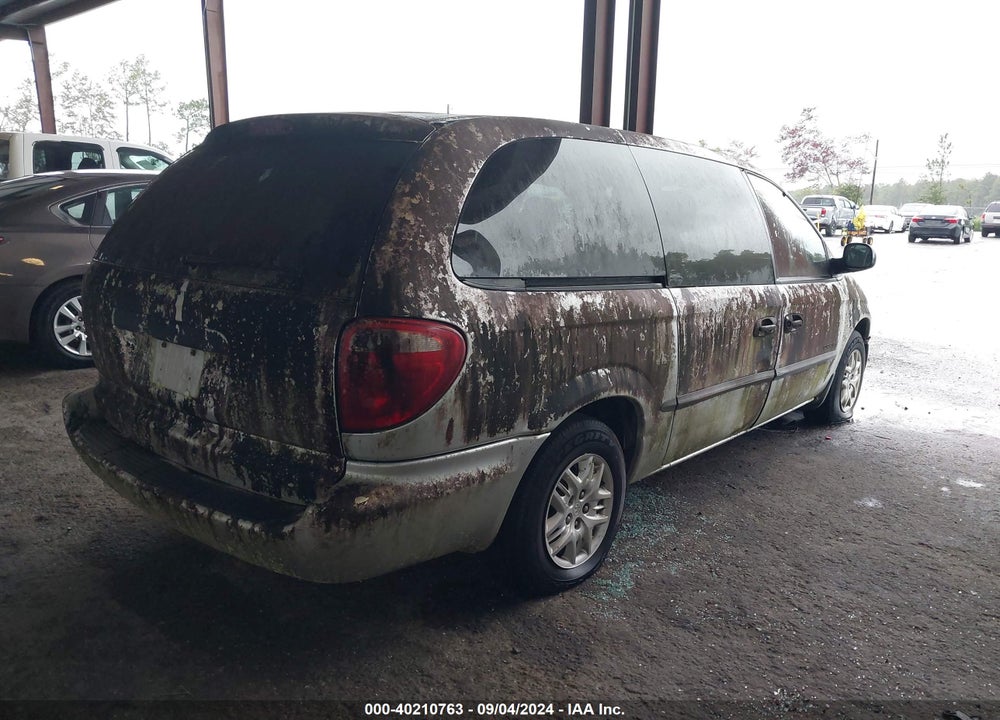 2001 DODGE GRAND CARAVAN VIN: 2B4GP44301R241406