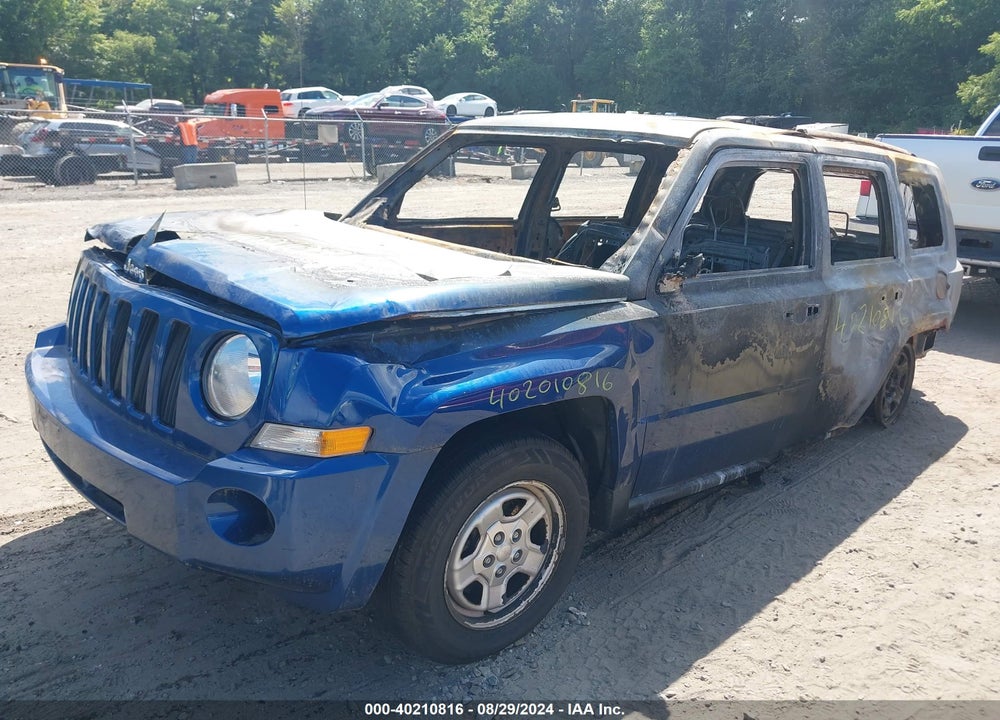 2009 JEEP PATRIOT SPORT VIN: 1J4FF28B79D134529