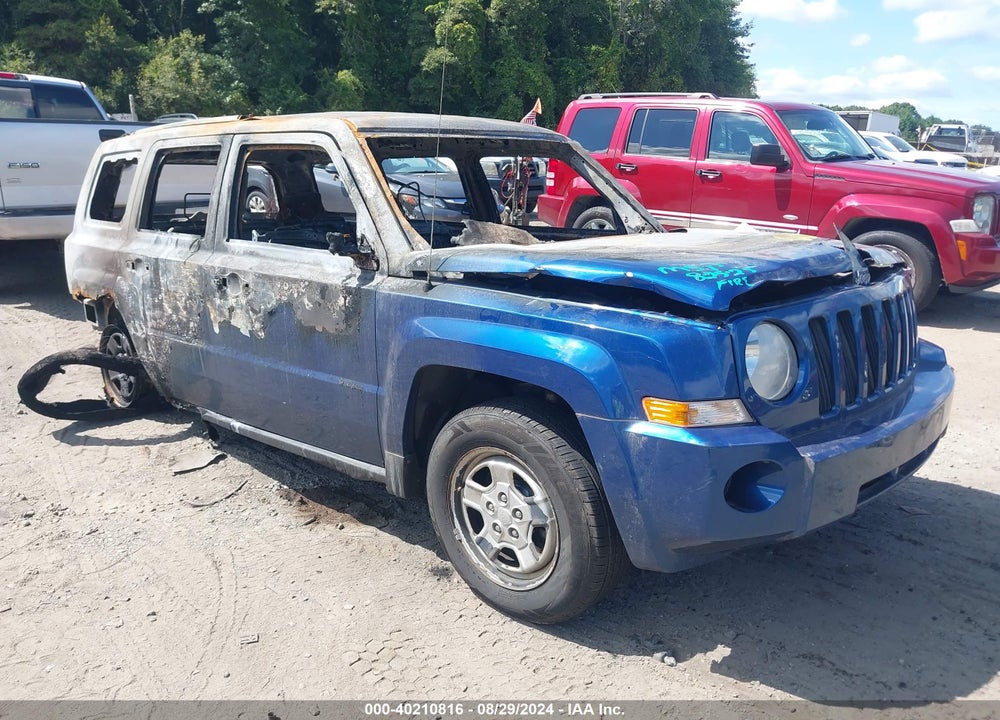 2009 JEEP PATRIOT SPORT VIN: 1J4FF28B79D134529