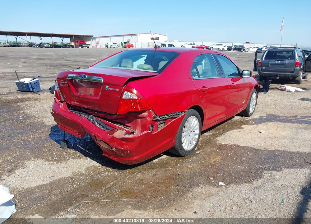 2012 FORD FUSION HYBRID VIN: 3FADP0L3XCR426758