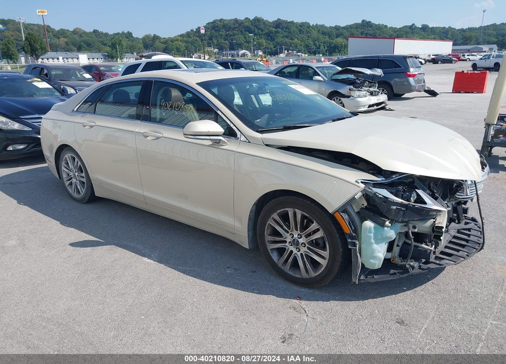 2014 LINCOLN MKZ VIN: 3LN6L2GK0ER829254