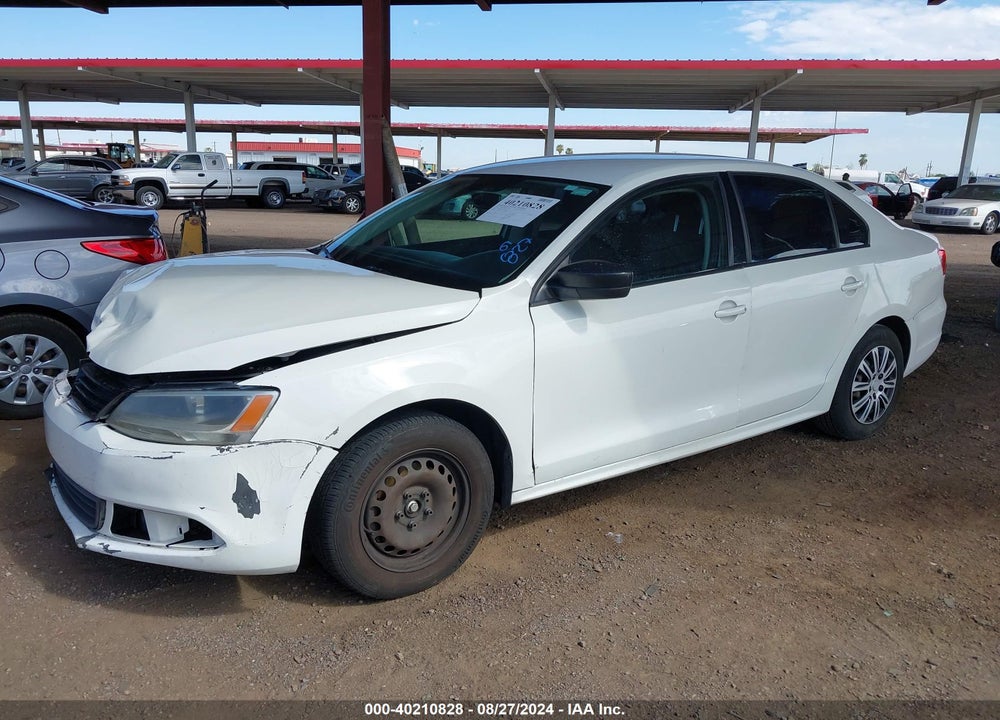 2014 VOLKSWAGEN JETTA 2.0L S VIN: 3VW2K7AJ0EM209310