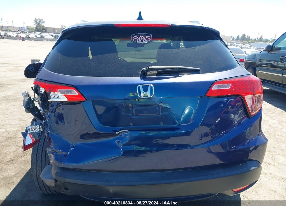 2016 HONDA HR-V VIN: 3CZRU5H72GM728639