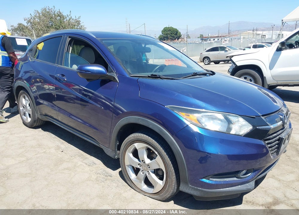 2016 HONDA HR-V VIN: 3CZRU5H72GM728639