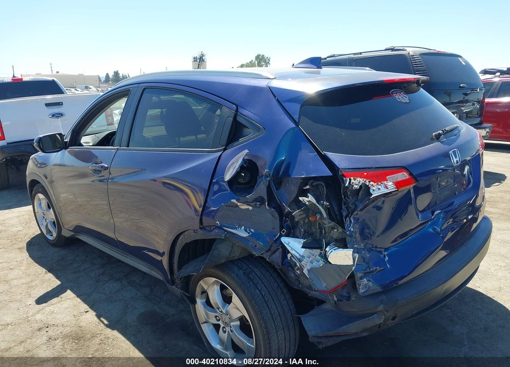 2016 HONDA HR-V VIN: 3CZRU5H72GM728639