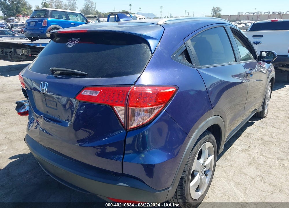 2016 HONDA HR-V VIN: 3CZRU5H72GM728639