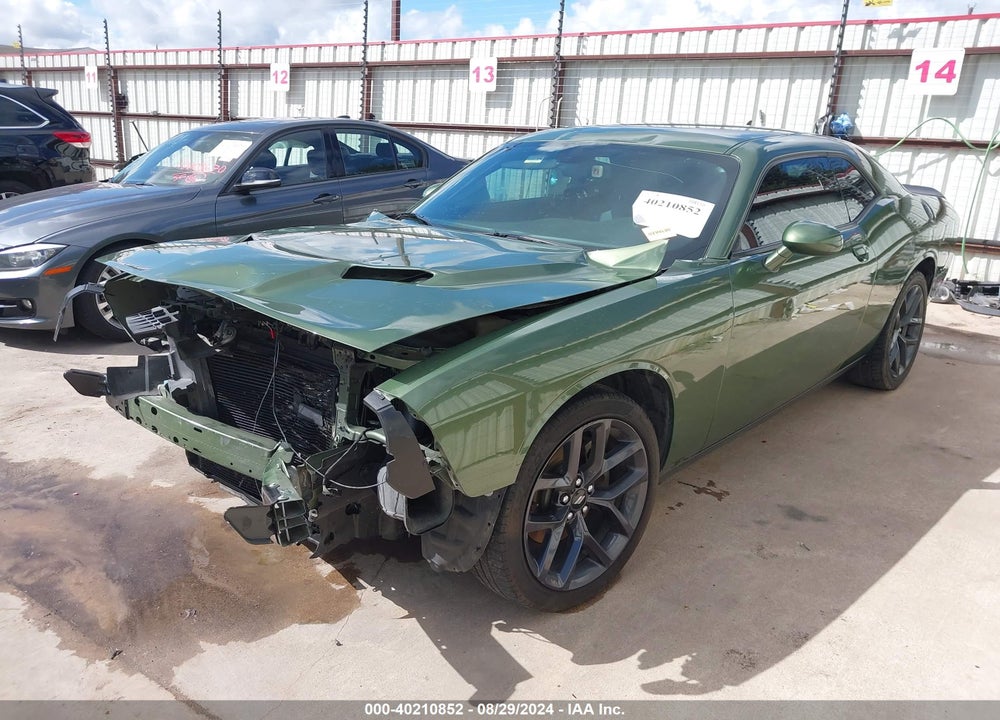 2019 DODGE CHALLENGER SXT VIN: 2C3CDZAG5KH591270