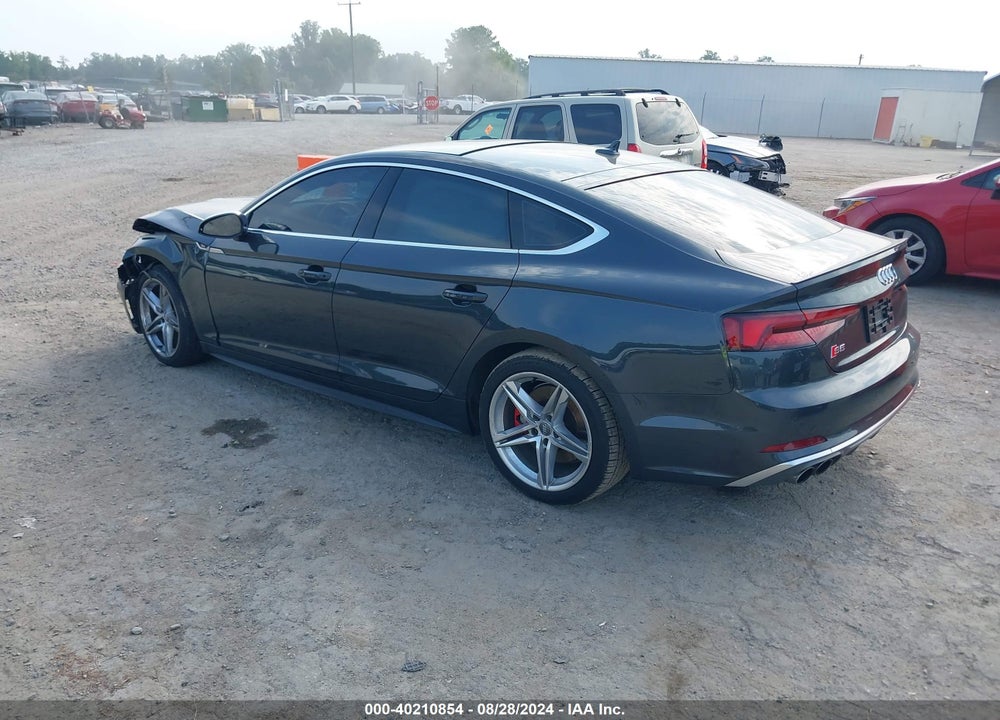 2018 AUDI S5 3.0T PREMIUM PLUS VIN: WAUB4CF58JA129498