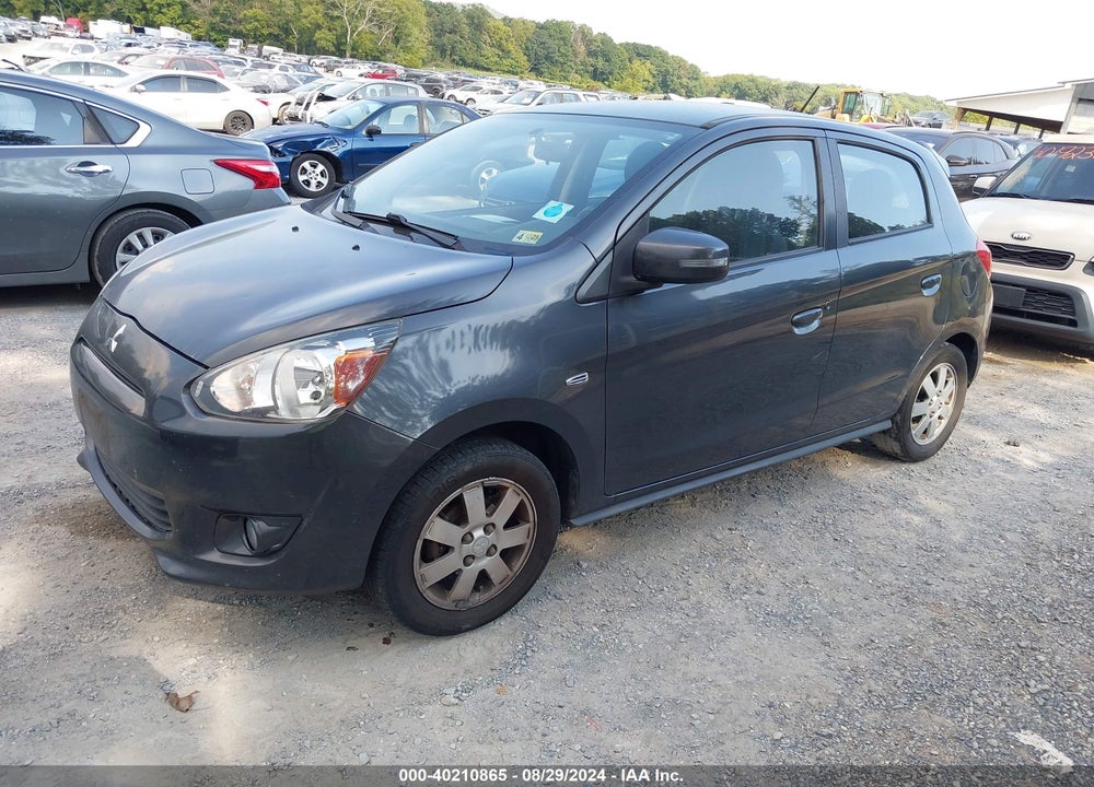 2015 MITSUBISHI MIRAGE ES/RF VIN: ML32A4HJ7FH001282