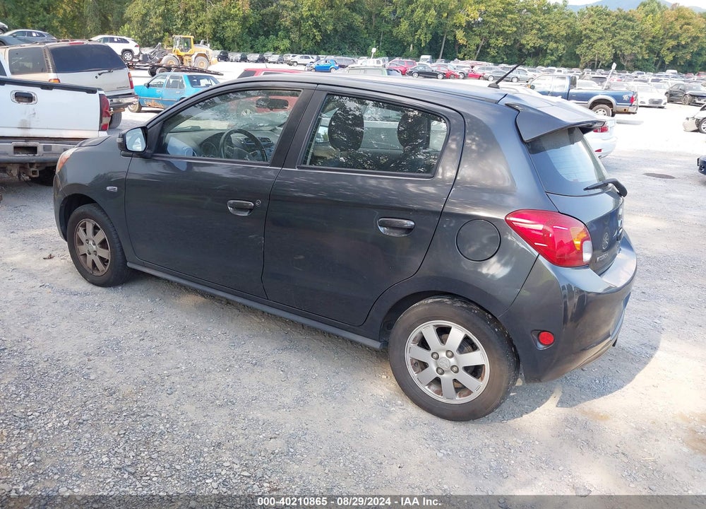 2015 MITSUBISHI MIRAGE ES/RF VIN: ML32A4HJ7FH001282