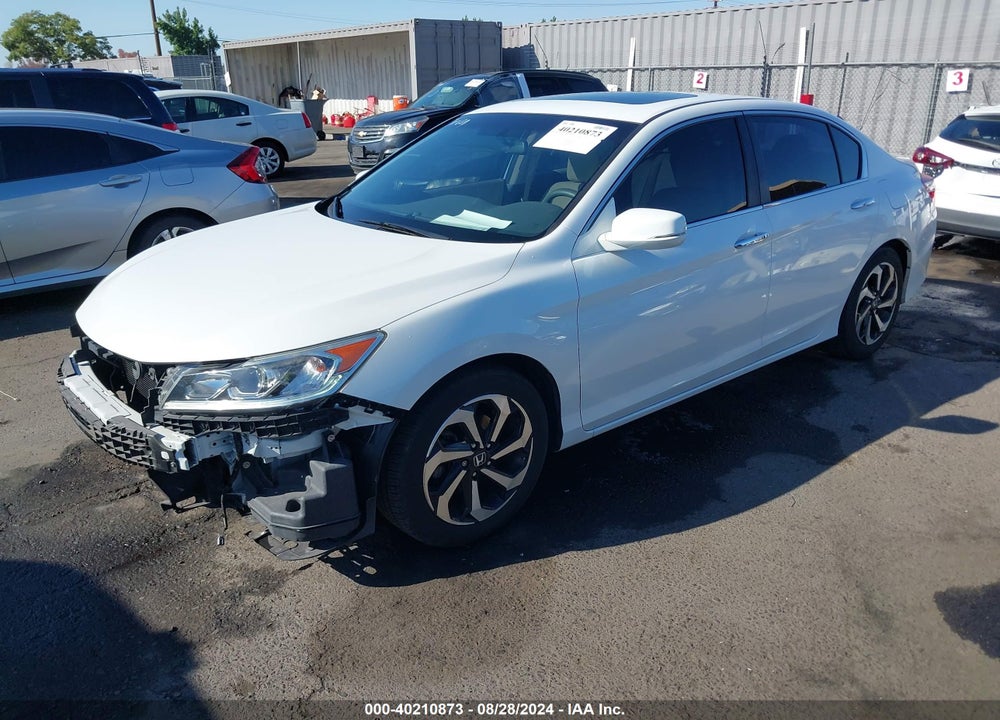 2017 HONDA ACCORD EX VIN: 1HGCR2F75HA167870