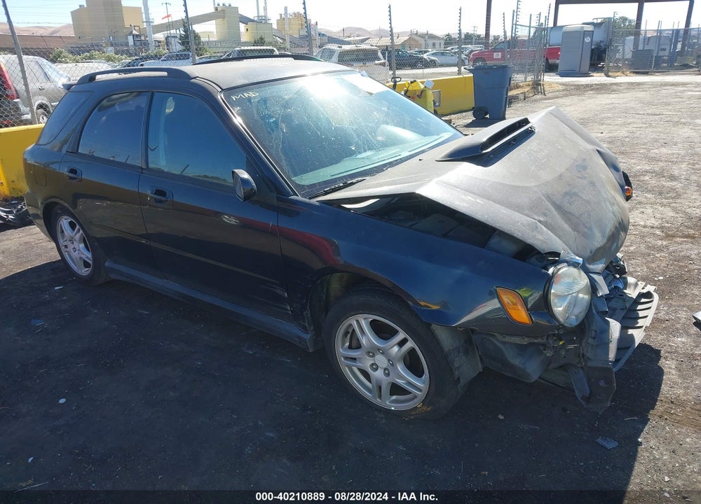 2002 SUBARU IMPREZA WRX VIN: JF1GG296X2G811544