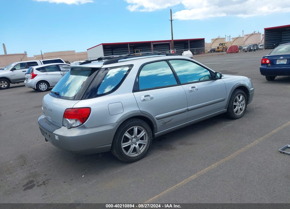 2005 SUBARU IMPREZA OUTBACK SPORT BASE W/SPECIAL EDITION VIN: JF1GG68525H817319