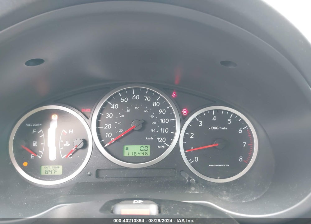 2005 SUBARU IMPREZA OUTBACK SPORT BASE W/SPECIAL EDITION VIN: JF1GG68525H817319