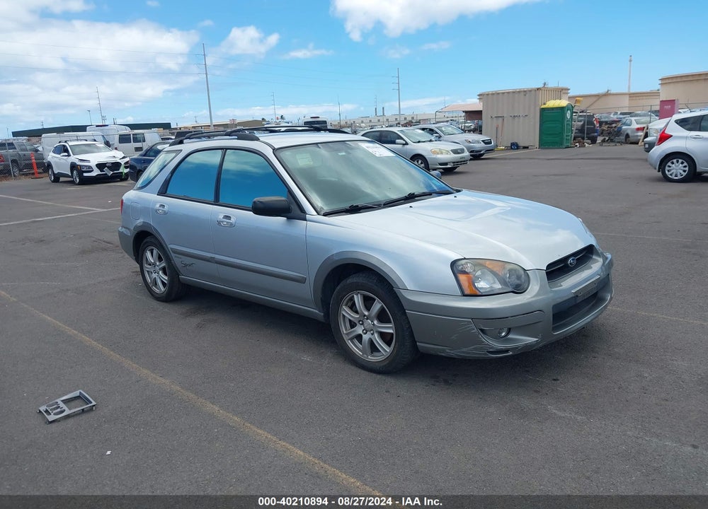 2005 SUBARU IMPREZA OUTBACK SPORT BASE W/SPECIAL EDITION VIN: JF1GG68525H817319