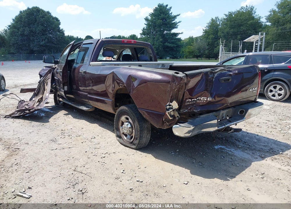 2004 DODGE RAM 2500 SLT/LARAMIE VIN: 3D7KU28D84G159596