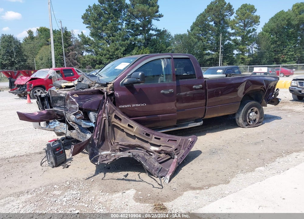 2004 DODGE RAM 2500 SLT/LARAMIE VIN: 3D7KU28D84G159596