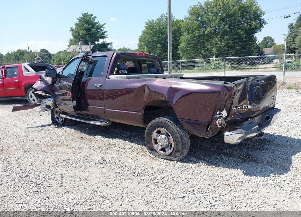 2004 DODGE RAM 2500 SLT/LARAMIE VIN: 3D7KU28D84G159596