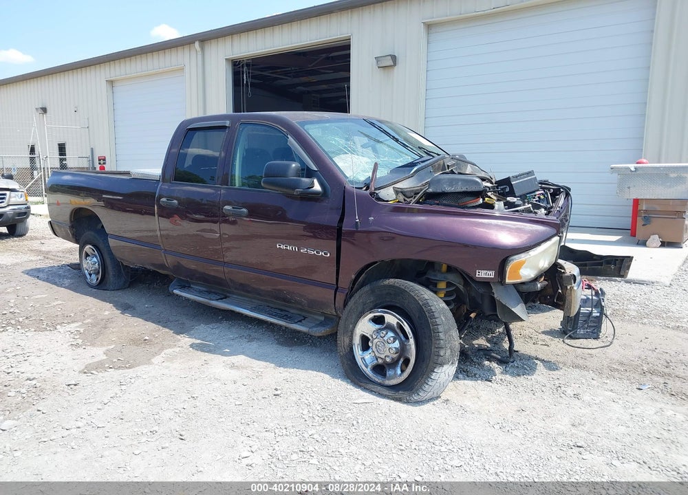 2004 DODGE RAM 2500 SLT/LARAMIE VIN: 3D7KU28D84G159596
