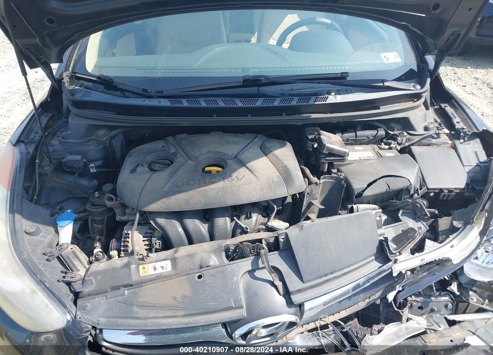 2013 HYUNDAI ELANTRA GLS VIN: 5NPDH4AE0DH244543