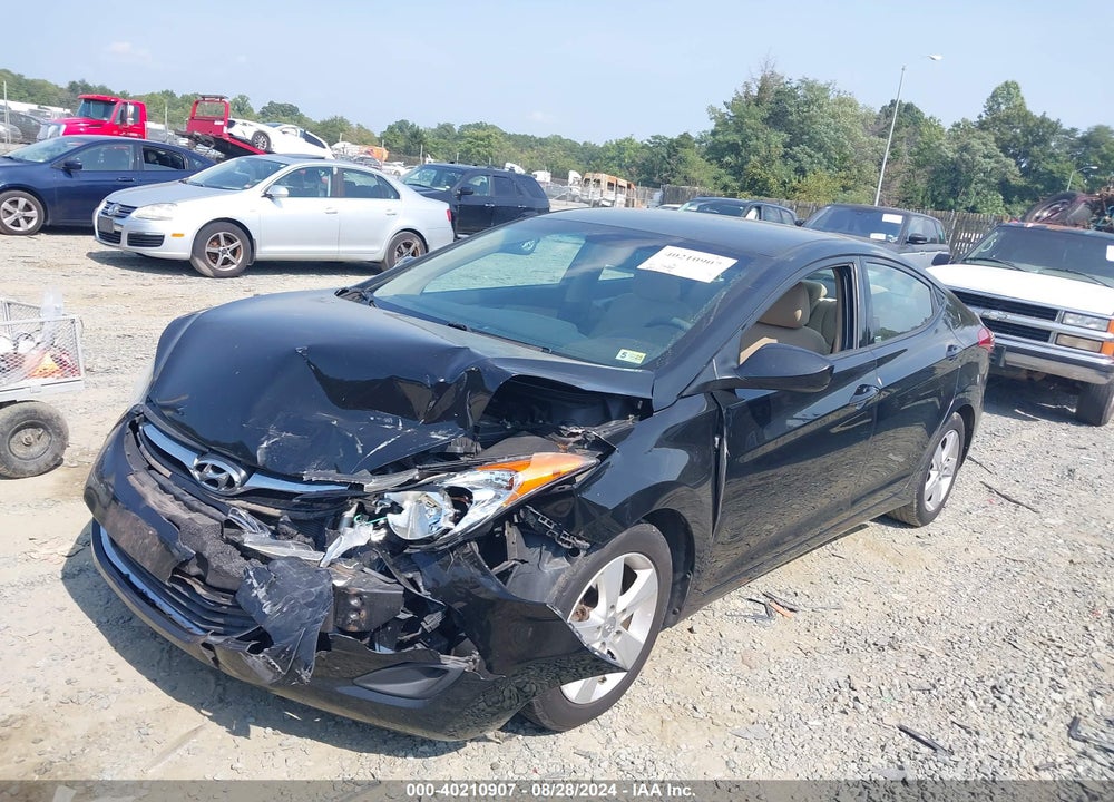 2013 HYUNDAI ELANTRA GLS VIN: 5NPDH4AE0DH244543