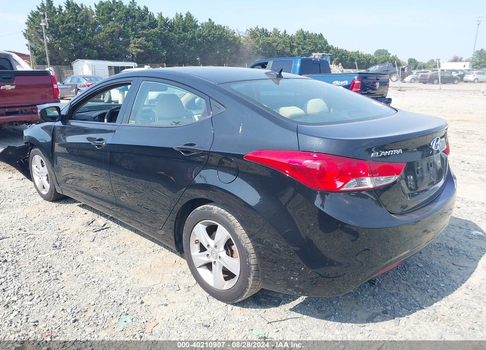 2013 HYUNDAI ELANTRA GLS VIN: 5NPDH4AE0DH244543