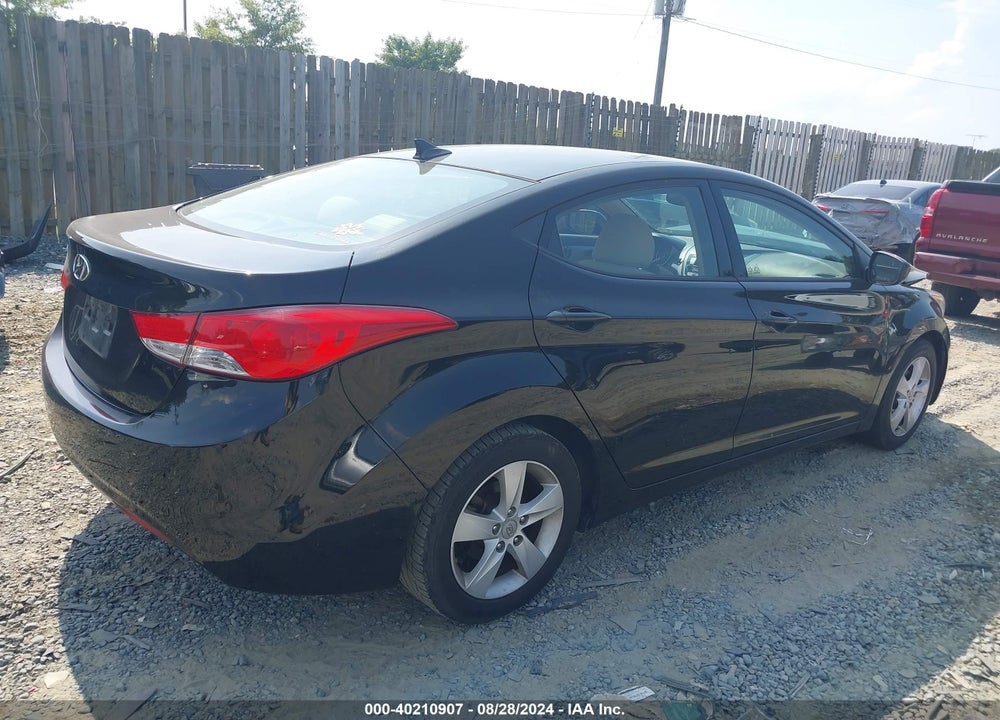 2013 HYUNDAI ELANTRA GLS VIN: 5NPDH4AE0DH244543
