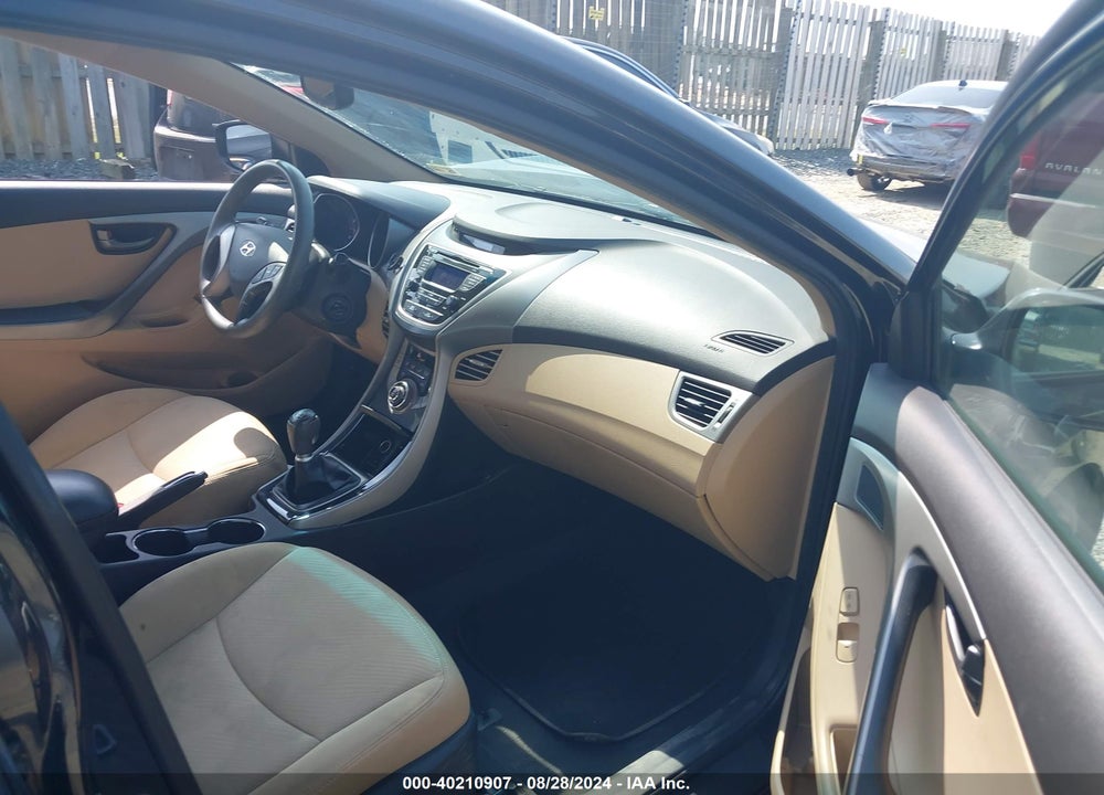 2013 HYUNDAI ELANTRA GLS VIN: 5NPDH4AE0DH244543