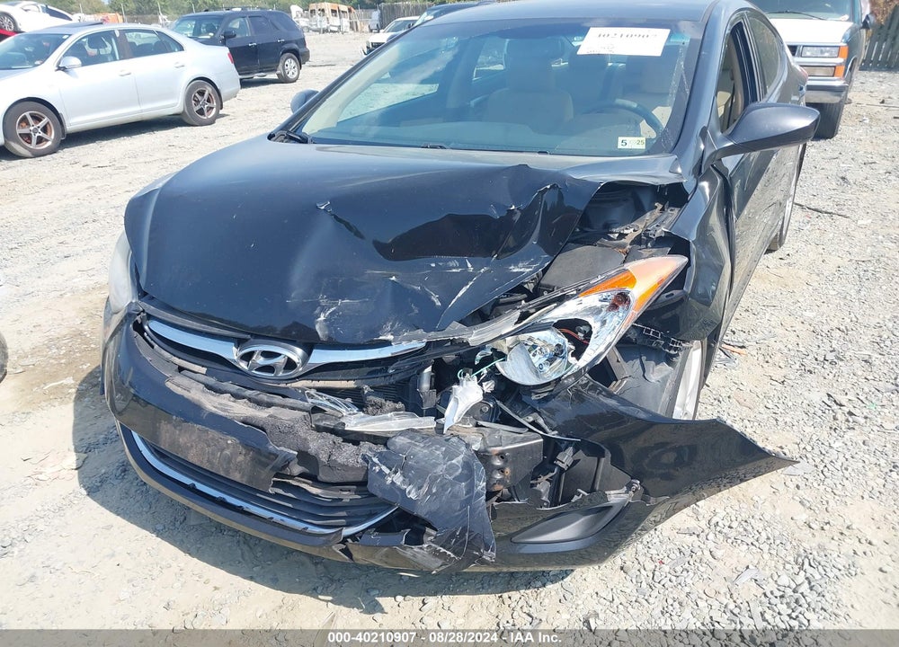 2013 HYUNDAI ELANTRA GLS VIN: 5NPDH4AE0DH244543