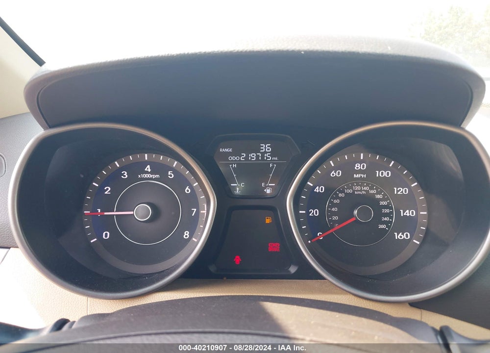 2013 HYUNDAI ELANTRA GLS VIN: 5NPDH4AE0DH244543