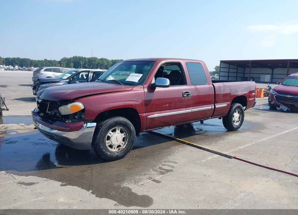 2001 GMC SIERRA 1500 SLE VIN: 1GTEK19T61Z179032