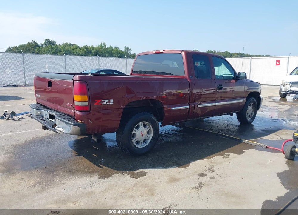 2001 GMC SIERRA 1500 SLE VIN: 1GTEK19T61Z179032