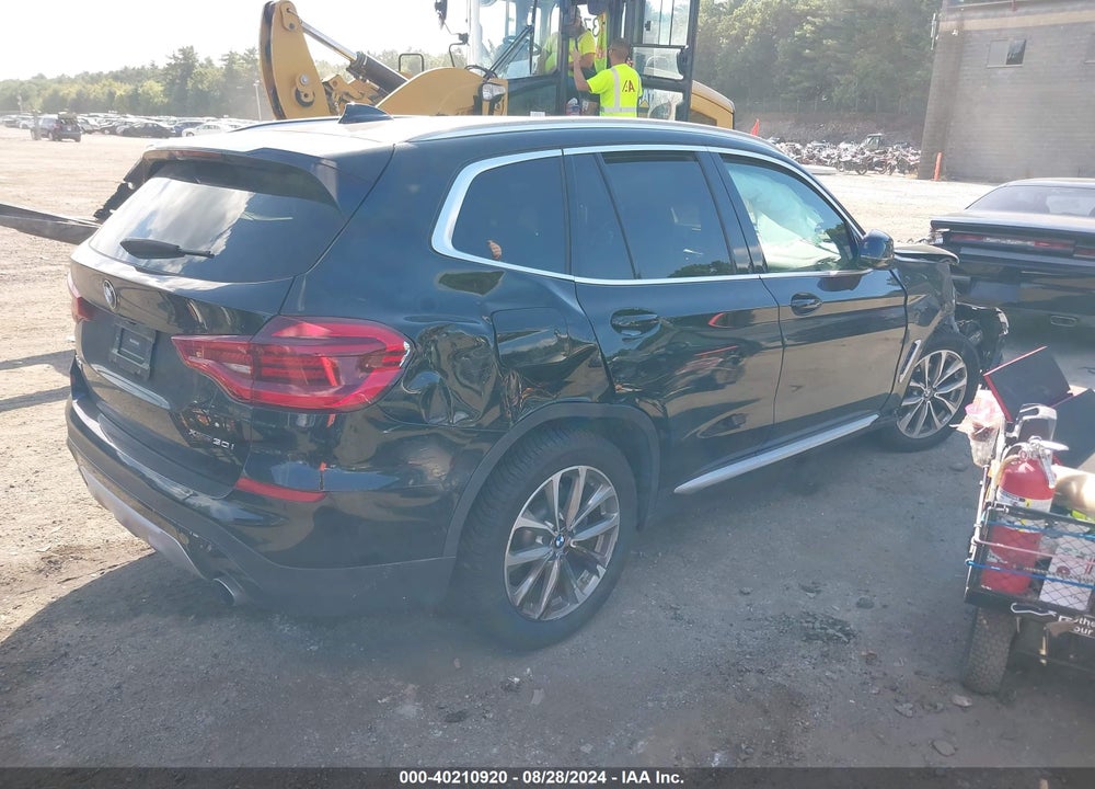 2019 BMW X3 XDRIVE30I VIN: 5UXTR9C59KLP86301