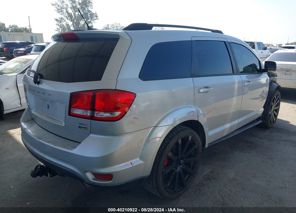 2014 DODGE JOURNEY SXT VIN: 3C4PDCBG8ET115602