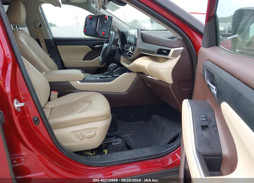 2021 TOYOTA HIGHLANDER XLE VIN: 5TDGZRAH0MS537421