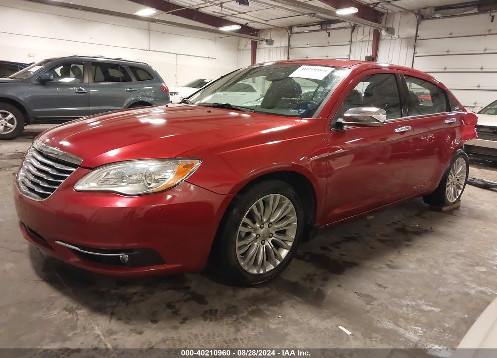 2012 CHRYSLER 200 LIMITED VIN: 1C3CCBCB0CN268121