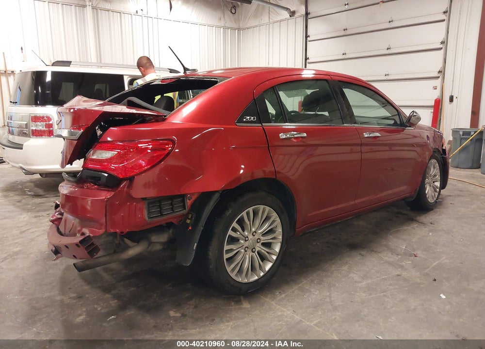 2012 CHRYSLER 200 LIMITED VIN: 1C3CCBCB0CN268121