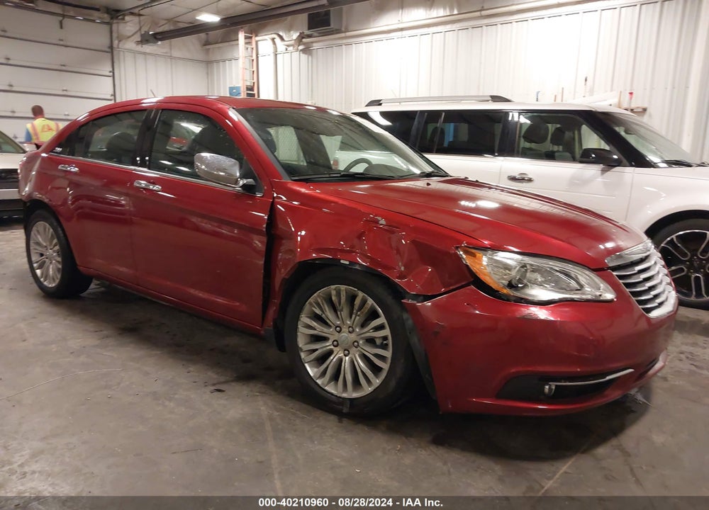 2012 CHRYSLER 200 LIMITED VIN: 1C3CCBCB0CN268121