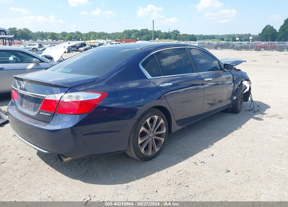 2013 HONDA ACCORD SPORT VIN: 1HGCR2F56DA088880