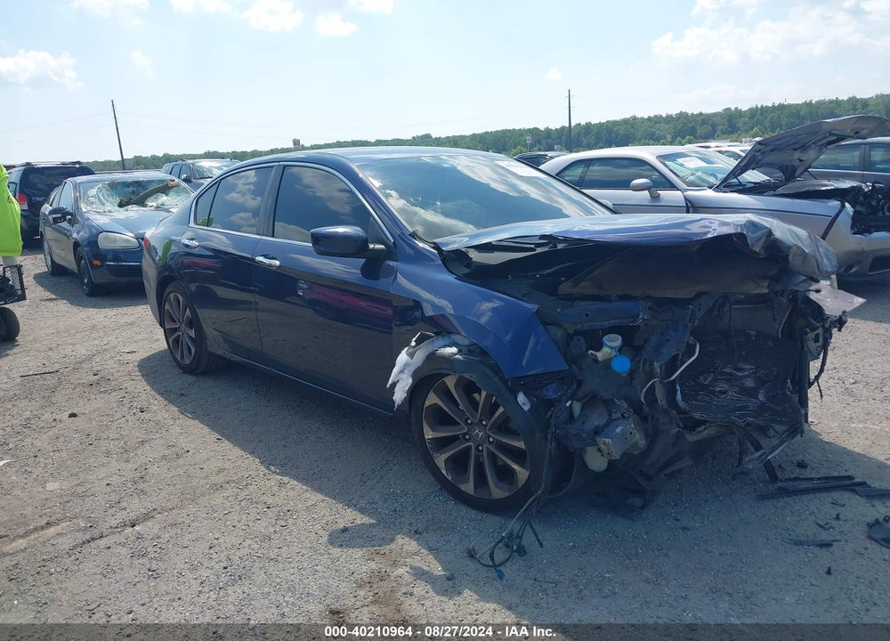 2013 HONDA ACCORD SPORT VIN: 1HGCR2F56DA088880