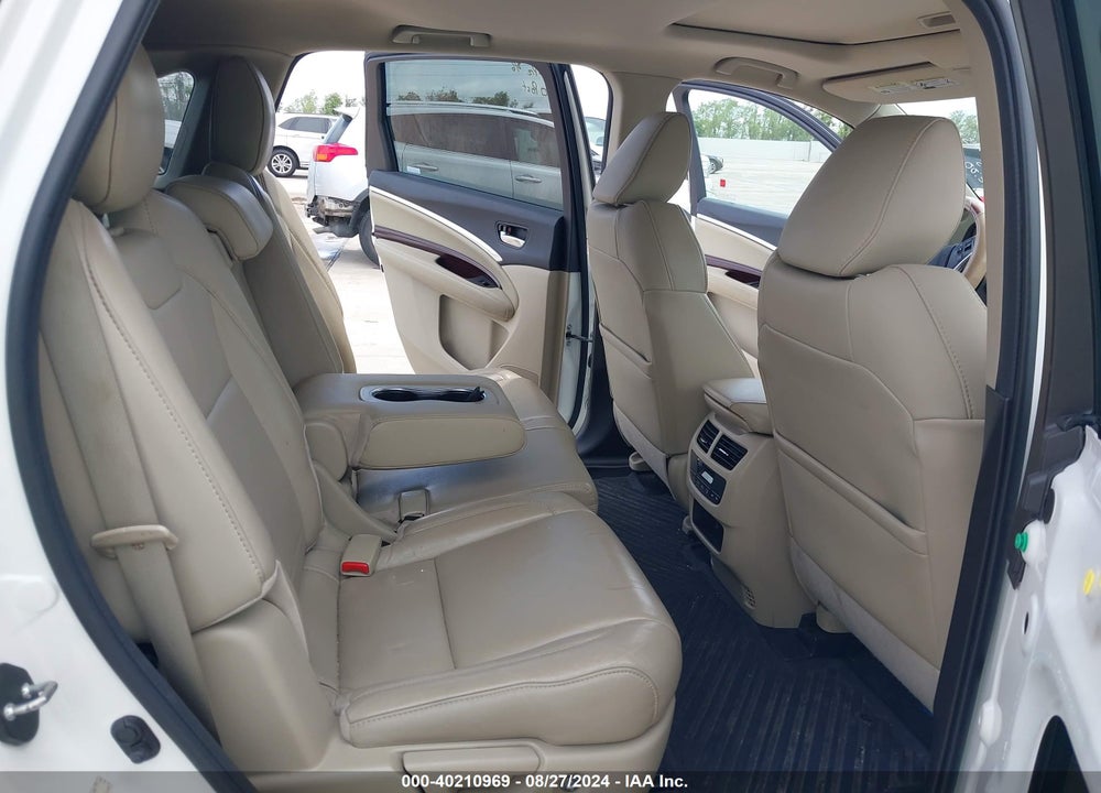 2015 ACURA MDX TECHNOLOGY PACKAGE VIN: 5FRYD4H41FB010261