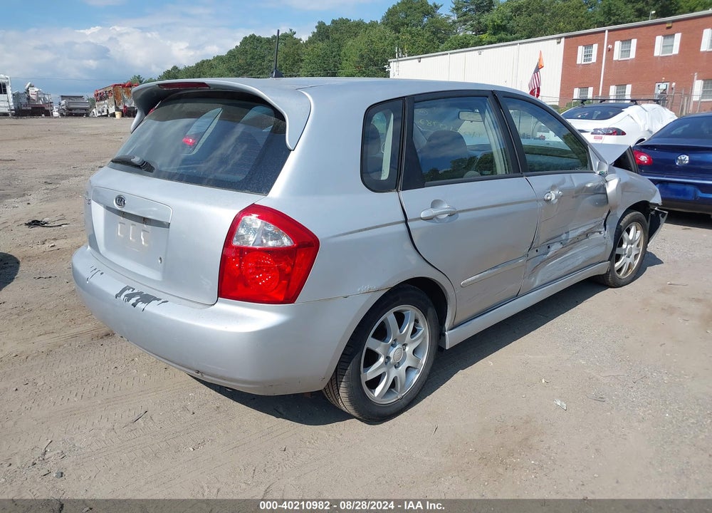 2006 KIA SPECTRA5 VIN: KNAFE162865271729