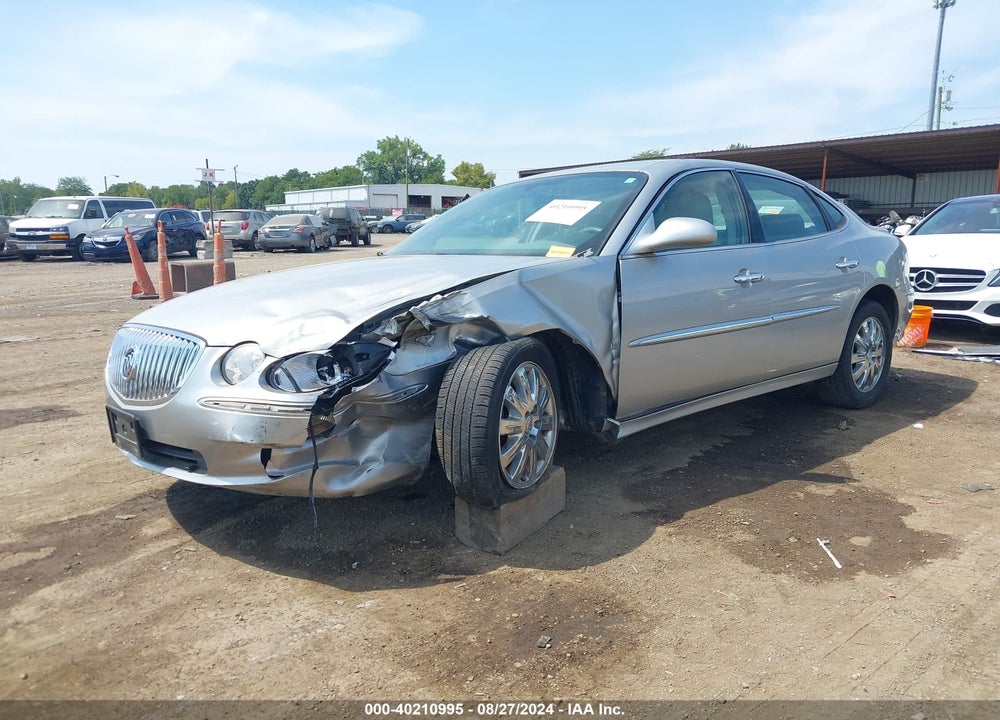 2008 BUICK LACROSSE CXL VIN: 2G4WD582681278639