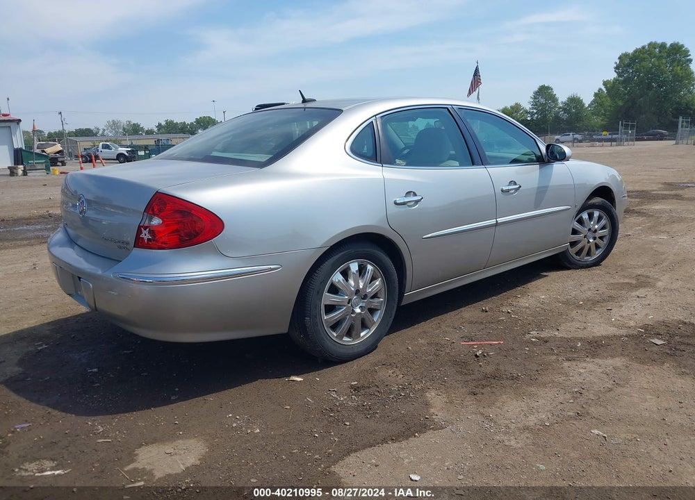 2008 BUICK LACROSSE CXL VIN: 2G4WD582681278639