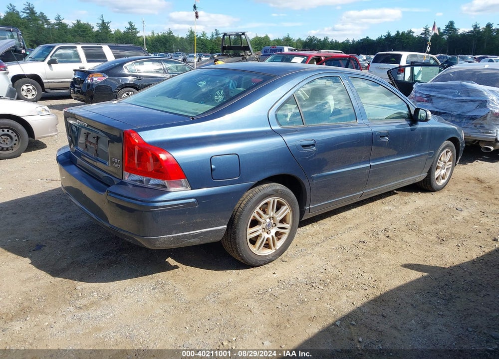 2008 VOLVO S60 2.5T VIN: YV1RH592682687335