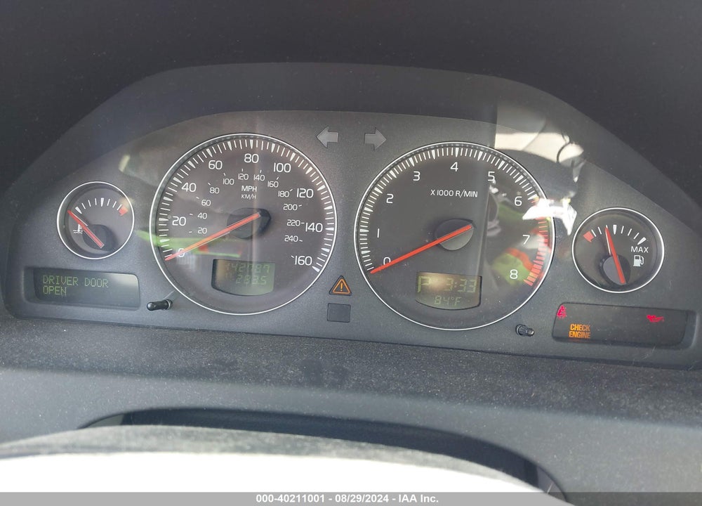 2008 VOLVO S60 2.5T VIN: YV1RH592682687335