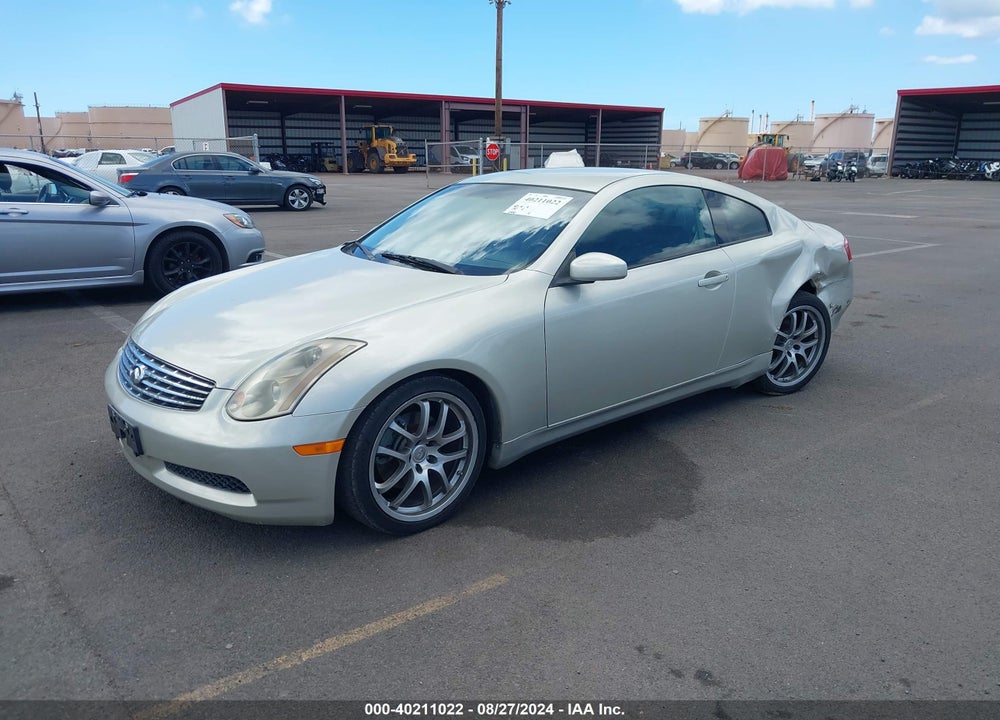 2005 INFINITI G35 VIN: JNKCV54E45M411644